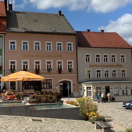 Hotel Goldner Loewe Stolpen Eksteriør bilde