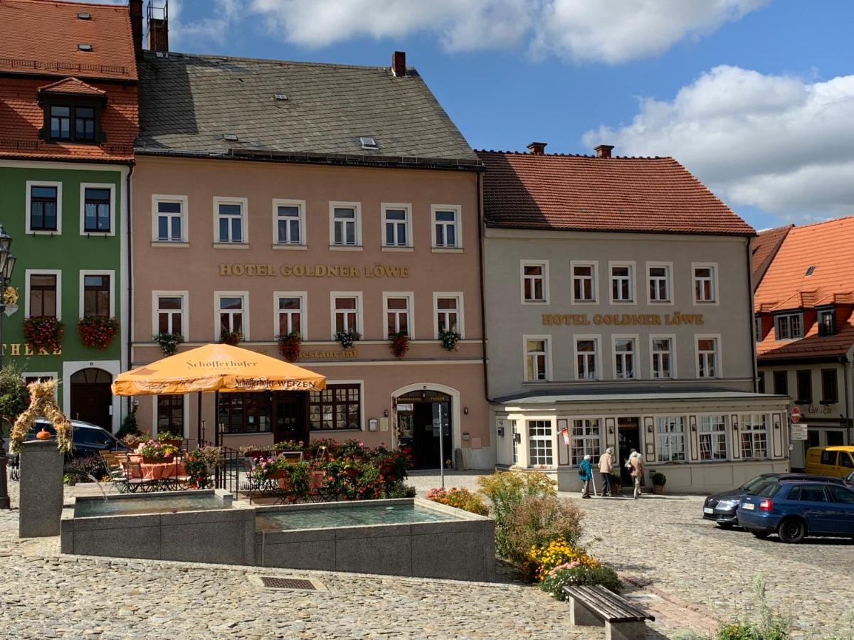 Hotel Goldner Loewe Stolpen Eksteriør bilde